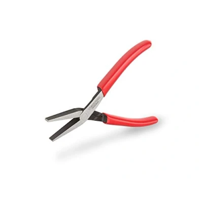Image of TEKTON Mini Flat Nose Pliers, Smooth Jaw PMN23001, Silver