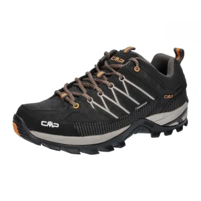 Image of CMP Men&#039;s Rigel Low Trekking Shoes Wp Walking, Piombo, 7 UK
