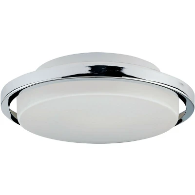 Image of Ryde Modern Round 1 Light Flush Mount, IP44