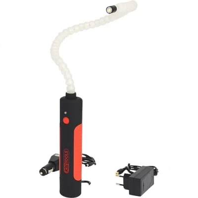 Image of KS Tools 150.4345 Flexible Inspection Lamp, 6 Watt LED + 1 Head Light