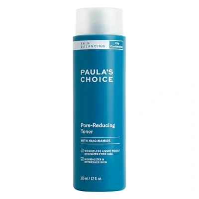 Image of Paula&#039;s Choice Skin Balancing Pore Reducing, Hydrating Toner Refines Enlarged Pores &amp; Tackles Blackheads with Niacinamide Adenosine Combination to Oily 355 ml