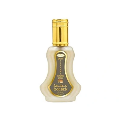 Image of Golden Al Rehab Perfume 35 ml (Amber, Oriental, Arabic, Oud,Misk, Musk, Natural Perfume, Agarwood, Ethereal, Attar Scent)