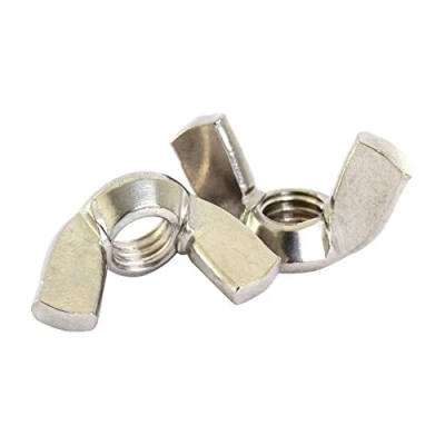 Image of Bolt Base 12mm A2 Stainless Steel Wing Nuts Butterfly Nut DIN 315 M12 5