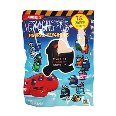 Image of Among Us Figural Keychains Series 2 Officially Licensed Crewmate Keyring Blind Bag