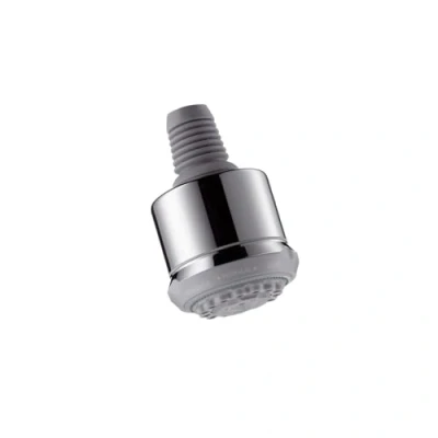Image of hansgrohe 28496000 Clubmaster Overhead Shower, 3 Sprays, Chrome, Silver