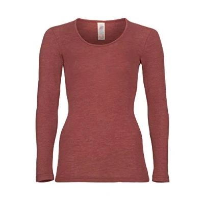 Image of Engel Women&#039;s Long Sleeved Undershirt, Copper, 20 UK/22 UK