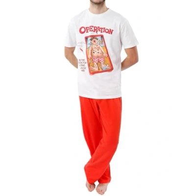 Image of Operation Womens And Mens Gaming Pyjamas Unisex Ladies Novelty Official Board Game Merchandise Red XX Large