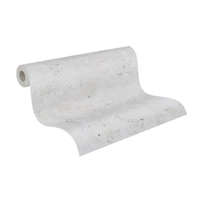 Image of Plain Wallpaper Elements A.S. Création Non Woven 10.05 m x 0.53 Grey Made in Germany 369116 36911 6