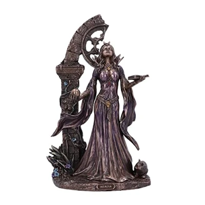 Image of Nemesis Now Aradia The Wiccan Queen of Witches Figurine, Bronze, 25cm