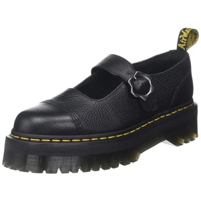 Image of Dr. Martens Addina Slipons black, Women&#039;s, Size: 6, Black Leather