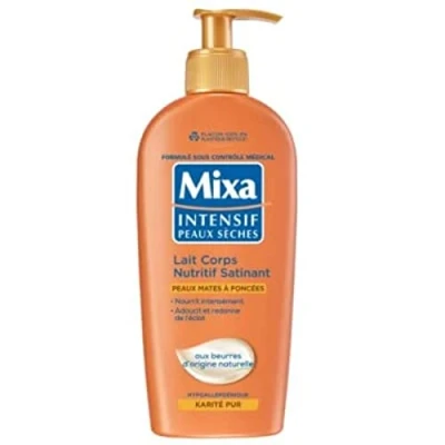 Image of Mixa Intensive Body Milk for Dry Skin and Nourishing