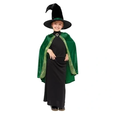 Image of amscan 9912472 Kids Officially Licensed Professor McGonagall World Book Day Fancy Dress Costume Age: 8 10 Yrs