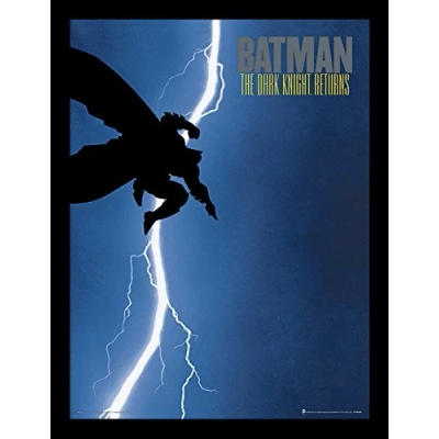 Image of DC Comics Batman 30 X 40 cm &quot;The Dark Knight Returns&quot; Framed Print
