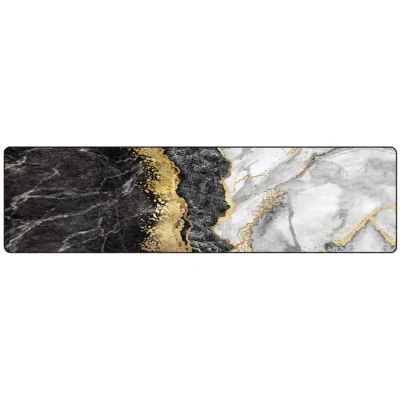 Image of vidaXL Rug Washable Multicolour 80x300 cm Anti Slip