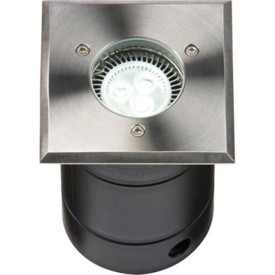 Image of KnightsBridge Square Stainless Steel Walk &amp; Driveover Light IP67
