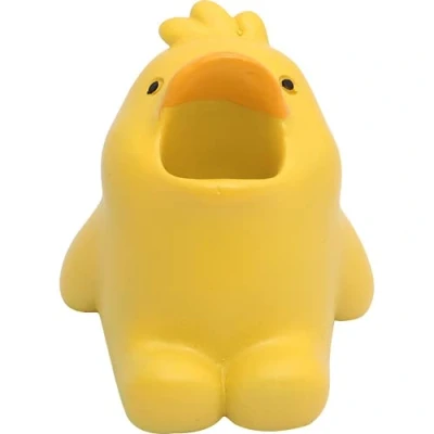 Image of ausuky Cartoon Animal Single Toothbrush Rack Holder Bathroom Decor Resin Supplies (Duck)