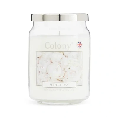 Image of Colony Perfect Day Large Candle, 100hrs, White