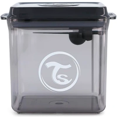 Image of Twistshake Moisture Proof Baby Formula Container Sealed Milk Powder Dispenser for Infants Portable Food Storage Box Cereal, Food, Coffee 1700 ml, Black
