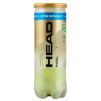 Image of Head Pro S+ Padel Balls Tube of 3