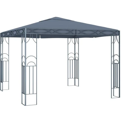 Image of vidaXL Gazebo 300x300 cm Anthracite