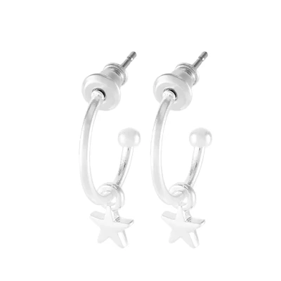 Image of Earrings Ava Gold Plated or Silver Plated, Stainless steel Brass Zinc