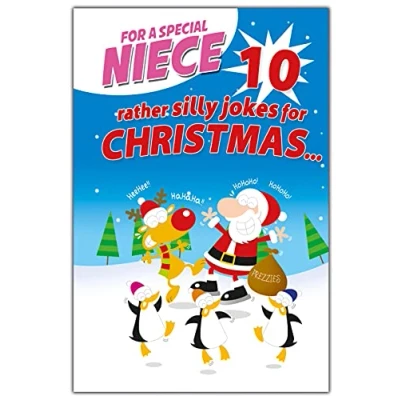 Image of Emotional Rescue Niece Christmas Card, Funny Card Niece, Xmas for Niece,Multi,159x235mm
