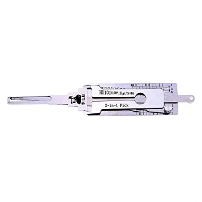 Image of Auto LiShi HU101 2 in 1 Lock Pick and Decoder for Car, Car Key Reader, Professional Locksmith Tools (HU101)
