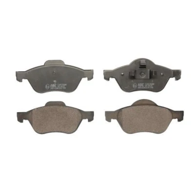 Image of 410601237R, 7701209100, 7701209670, 7711130086 Brake pad set KRAFT 6005139 Front Axle RENAULT: MEGANE 2, 2 Coupe Cabriolet, Kombi