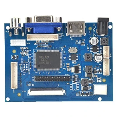 Image of Hilitand VGA LCD Controller Board HDMI 2AV Reversing Driver 6PIN Interface for 7inch 800x480 Display