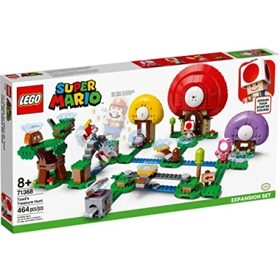 Image of LEGO 71368 Super Mario Toad’s Treasure Hunt Expansion Set Buildable Game