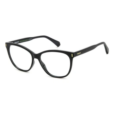 Image of Eyewear Polaroid Pld d463 col. 807 Woman Cat eye Black