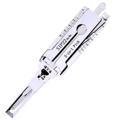 Image of Auto Lock Pick, SIP22 LiShi 2 in 1 Pick and Decoder for Car, Car Key Reader, Professional Locksmith Tools