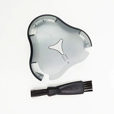 Image of LEZHISNUG Shaver Head Protection Cap Guard and Cleaning Brush for Philips Norelco Electric Razor RQ12 RQ11 RQ10 RQ1050 RQ1060 RQ1075 RQ1085 S9000 S9011 S9911