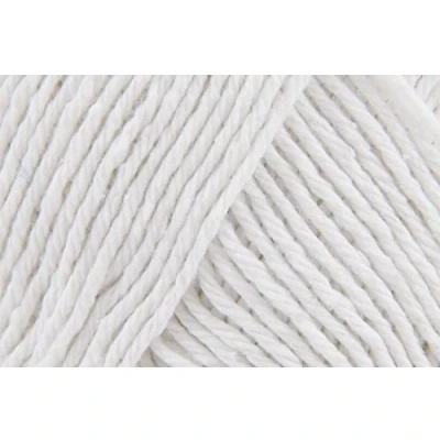 Image of Stylecraft Craft Cotton 100g Knitting/Crochet Yarn 5001 White