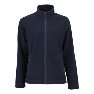 Image of SOLS Womens/Ladies Norman Fleece Jacket (Navy) Size Medium