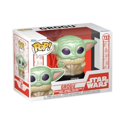 Image of Funko Pop! Star Wars: Holiday Grogu (the Child, Baby Yoda) ​ Collectable Vinyl Figure Gift Idea Official Merchandise Toys for Kids &amp; Adults Movies Fans Model Collectors