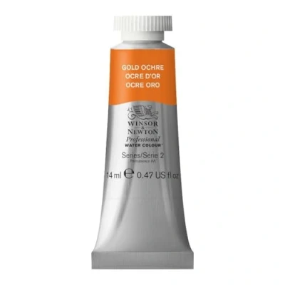Image of Winsor &amp; Newton 14 ml Tube Professional Water Colour Paint, Gold Ochre
