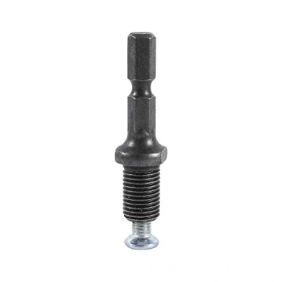 Image of 3/8 &quot; 24 Unf Drill Chuck Adapter External Thread Hexagonal Shank Electric Hammer Joint Lever with Screw for 6 Mm 10 13