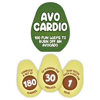 Image of Gift Republic Avo Cardio 100 Fun Ways To Burn Off An Avocado