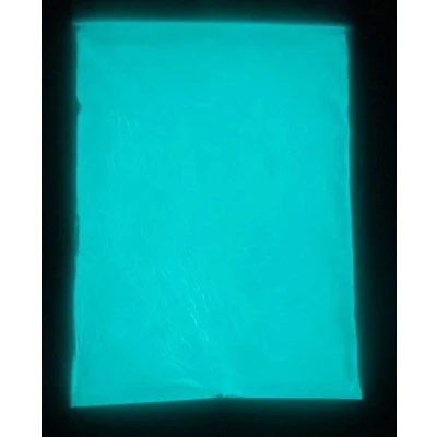 Image of 500g Glow Powder, Eli Photo Luminescent Pigment Aquamarine Blue, Super Grade Strontium Aluminate (Largest Pack Size on Amazon)