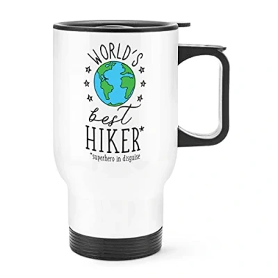 Image of World&#039;s Best Hiker Travel Mug Cup with Handle