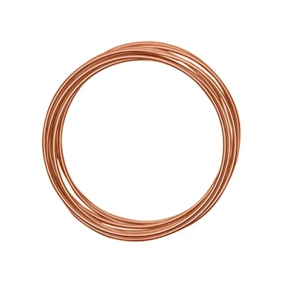 Image of Vaessen Creative Aluminium wire 3mm 3m orange copper,