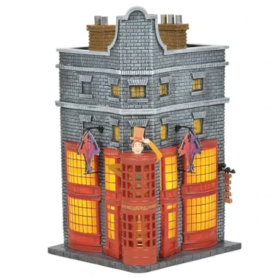 Image of Harry Potter Village By D56 Weasley&#039;s Wizard Wheezes UK Figurine