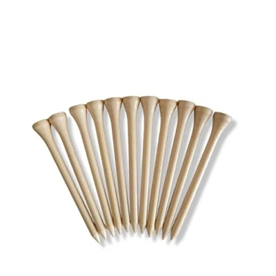 Image of Bamboo golf tees 83mm Pack of 100