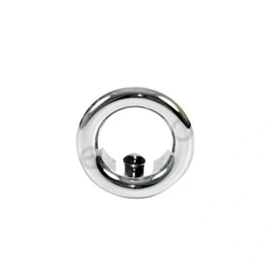 Image of Pepte 810d Rosette Rose Collar, Silver