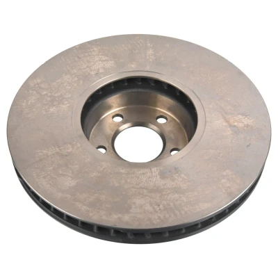 Image of 34116783777, 34116789543 Brake disc FEBI BILSTEIN 171459 Front Axle Left 374mm 36mm 5 Hole 120mm internally vented Coated High carbon BMW: 7, GT