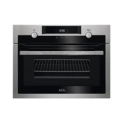 Image of AEG CombiQuick Built in Compact Microwave Oven Stainless Steel