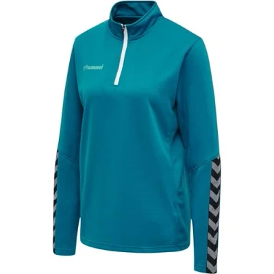 Image of hummel Hmlauthentic Women&#039;s Half Zip Sweatshirt