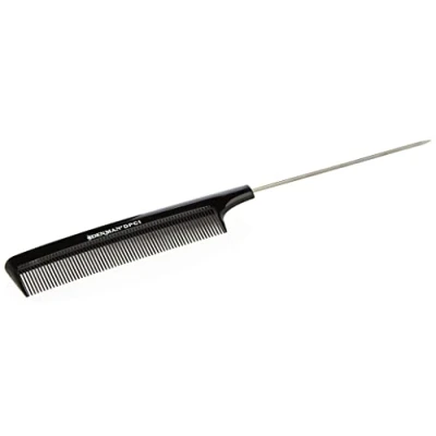 Image of Denman DPC1 precision comb, pin tail 8.5 inch