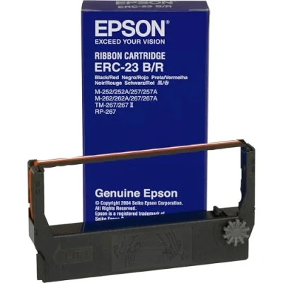 Image of Epson Print ribbon 1 x black, red